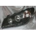 Hyundai Elantra 05-10 Black Projector Headlamp w Ring & LED